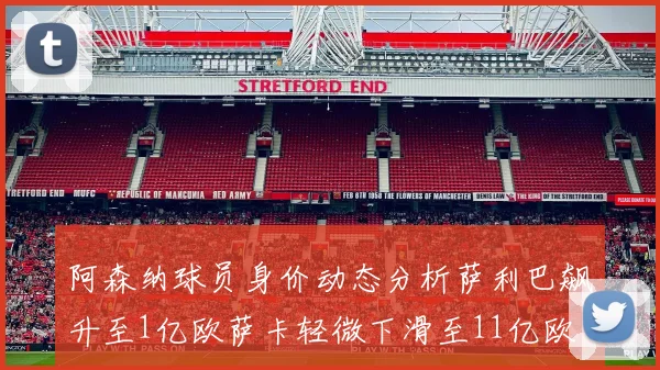 阿森纳球员身价动态分析萨利巴飙升至1亿欧萨卡轻微下滑至11亿欧